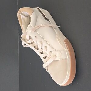 Dolce Vita Cream and Tan Sneakers